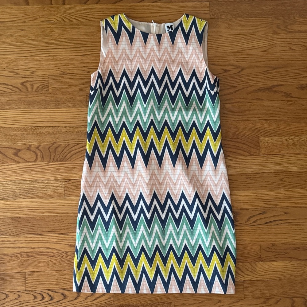 Missoni Multicolor Zigzag Mini Dress